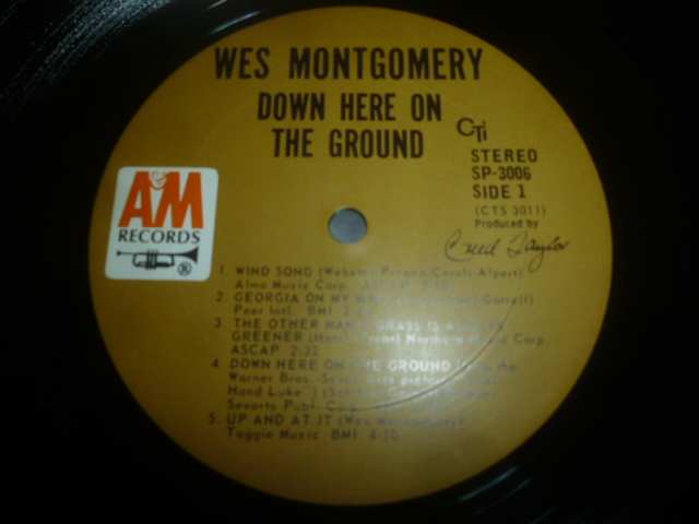 画像: WES MONTGOMERY/DOWN HERE ON THE GROUND