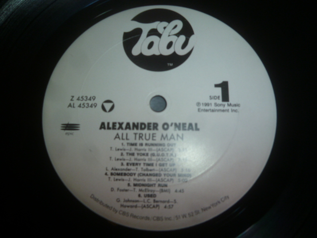 画像: ALEXANDER O'NEAL/ALL TRUE MAN