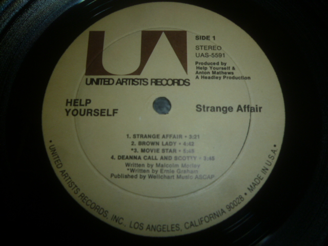 画像: HELP YOURSELF/STRANGE AFFAIR