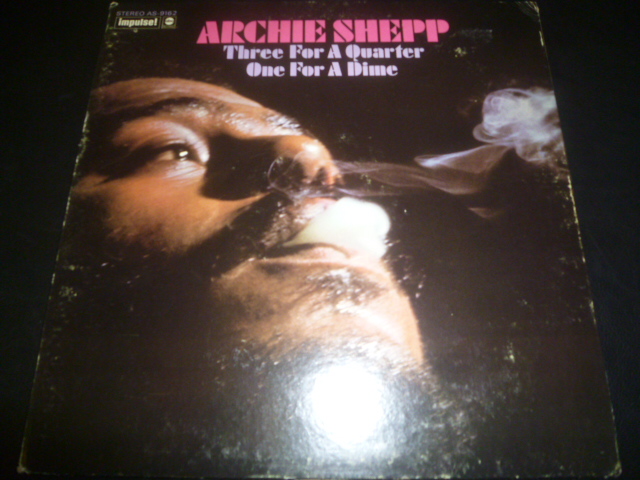 画像1: ARCHIE SHEPP/THREE FOR A QUARTER  ONE FOR A DIME