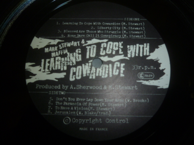 画像: MARK STEWART & MAFFIA/LEARNING TO COPE WITH COWARDICE