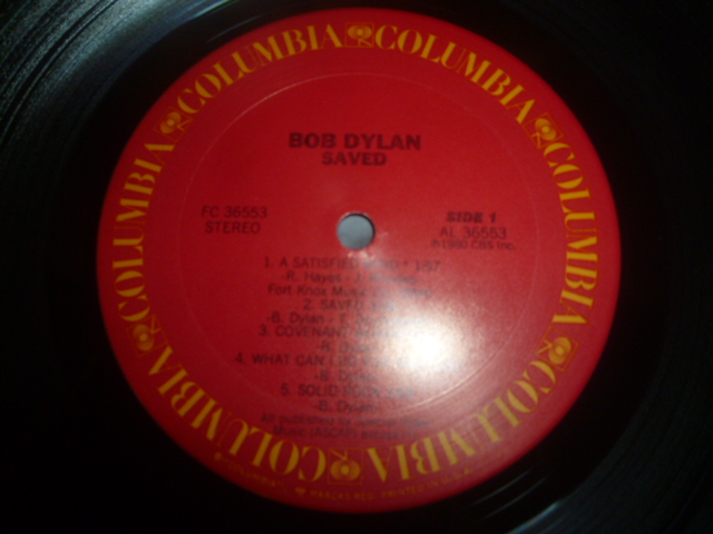 画像: BOB DYLAN/SAVED