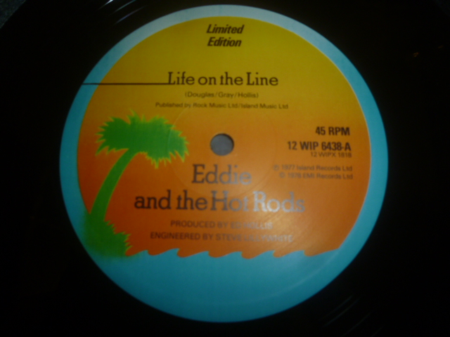 画像: EDDIE & THE HOT RODS/LIFE ON THE LINE (12")