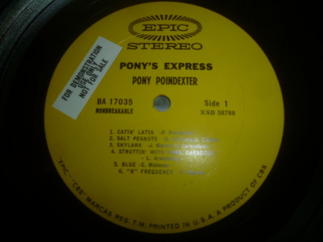 画像: PONY POINDEXTER/PONY'S EXPRESS