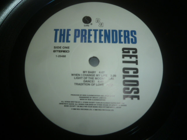 画像: PRETENDERS/GET CLOSE