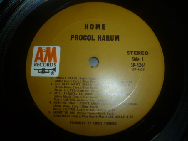 画像: PROCOL HARUM/HOME