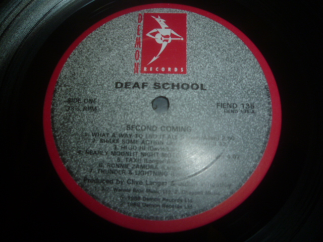 画像: DEAF SCHOOL/SECOND COMING