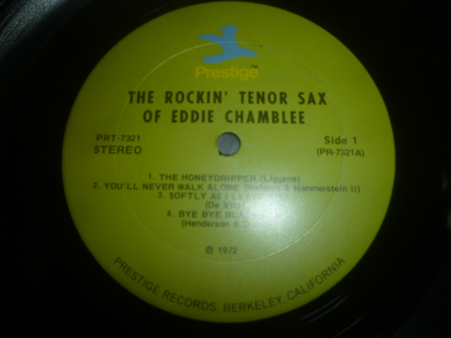 画像: EDDIE CHAMBLEE/THE ROCKIN' TENOR SAX OF EDDIE CHAMBLEE