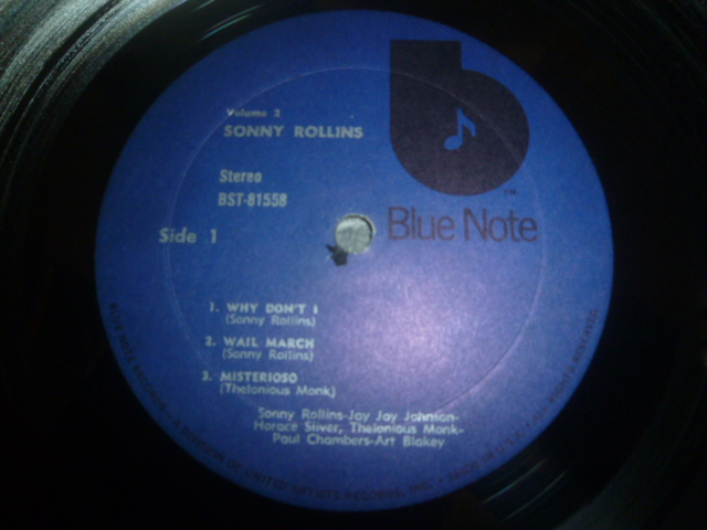 画像: SONNY ROLLINS/VOLUME 2