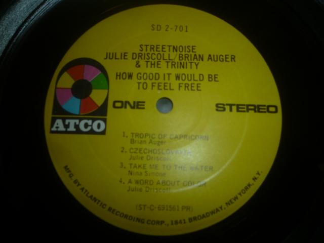 画像: JUIE DRISCOLL, BRIAN AUGER & THE TRINITY/STREETNOISE