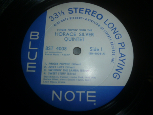 画像: HORACE SILVER QUINTET/FINGER POPPIN' WITH THE HORACE SILVER QUINTET