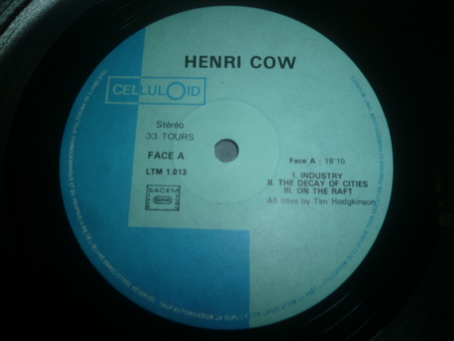 画像: HENRY COW/SAME