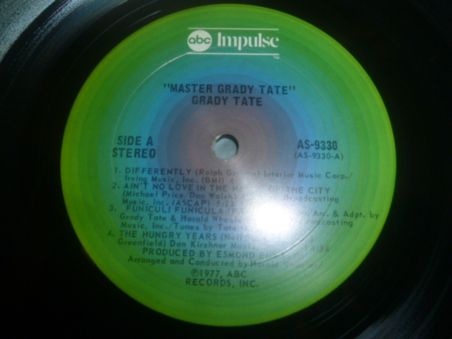 画像: GRADY TATE/MASTER GRADY TATE