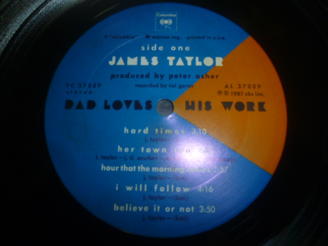 画像: JAMES TAYLOR/DAD LOVES HIS WORK