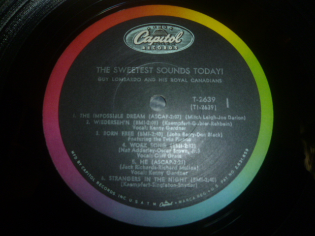 画像: GUY LOMBARDO & HIS ROYAL CANADIANS/THE SWEETEST SOUNDS TODAY!