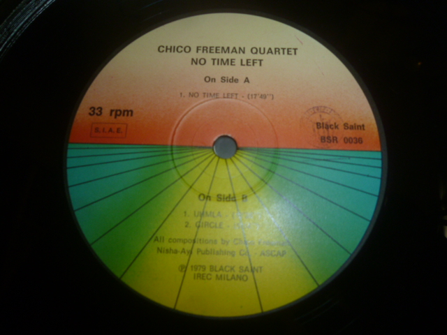 画像: CHICO FREEMAN QUARTET/NO TIME LEFT