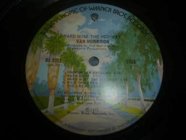 画像: VAN MORRISON/HARD NOSE THE HIGHWAY