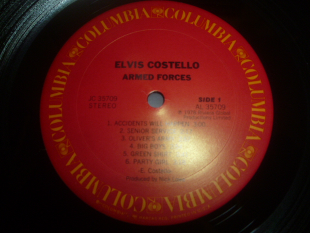 画像: ELVIS COSTELLO & THE ATTRACTIONS/ARMED FORCES