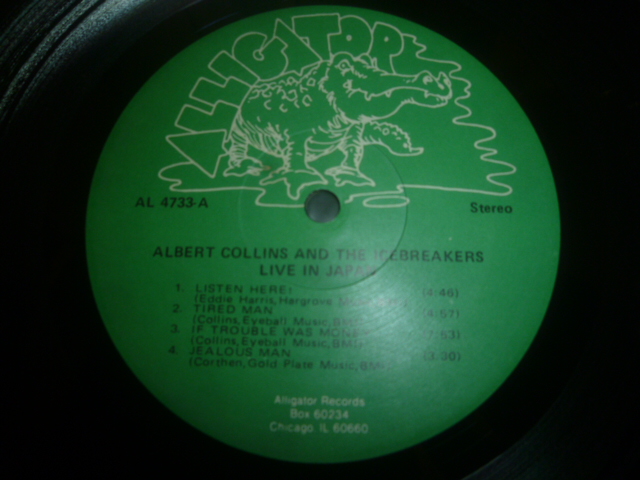 画像: ALBERT COLLINS & THE ICEBREAKERS/LIVE IN JAPAN