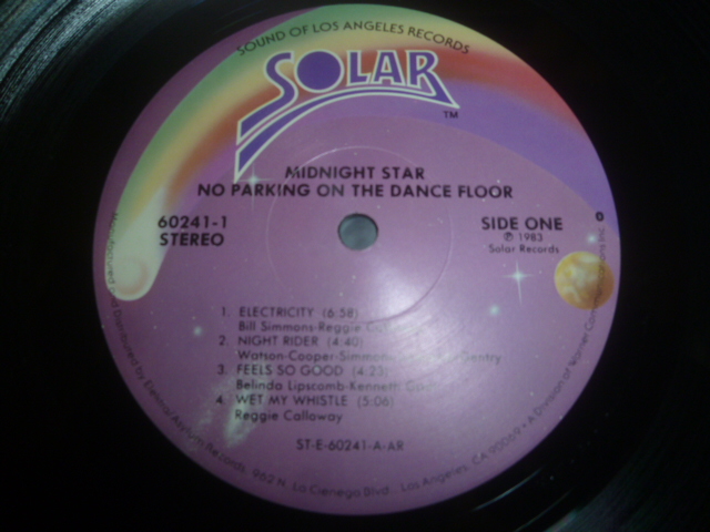 画像: MIDNIGHT STAR/NO PARKING ON THE DANCE FLOOR