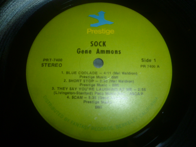 画像: GENE AMMONS/SOCK!