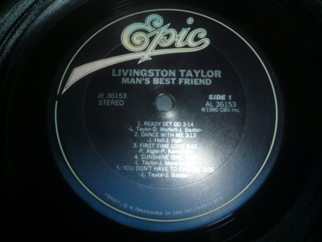 画像: LIVINGSTON TAYLOR/MAN'S BEST FRIEND