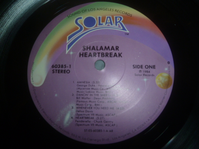 画像: SHALAMAR/HEARTBREAK