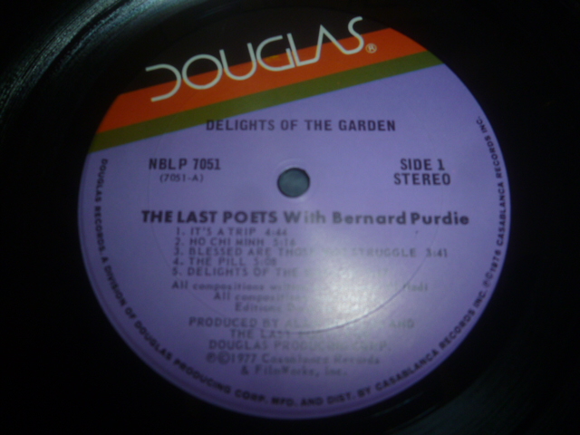 画像: LAST POETS WITH BERNARD PURDIE/DELIGHTS OF THE GARDEN