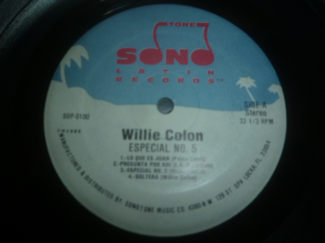 画像: WILLIE COLON/ESPECIAL NO. 5