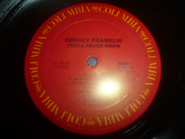 画像: RODNEY FRANKLIN/YOU'LL NEVER KNOW