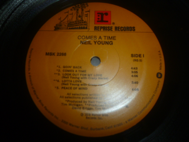 画像: NEIL YOUNG/COMES A TIME