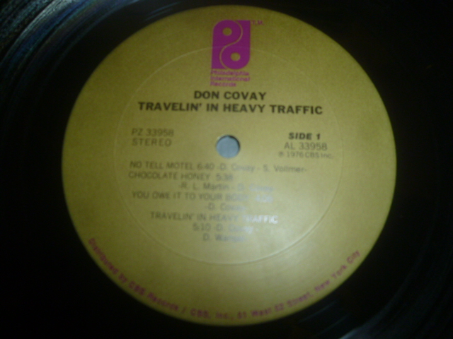 画像: DON COVAY/TRAVELIN' IN HEAVY TRAFFIC