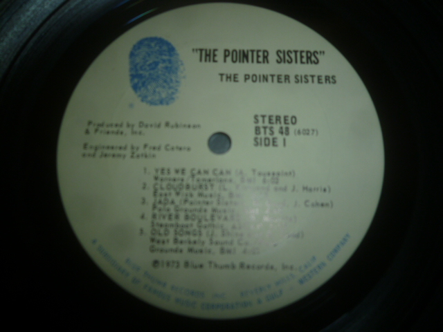 画像: POINTER SISTERS/SAME