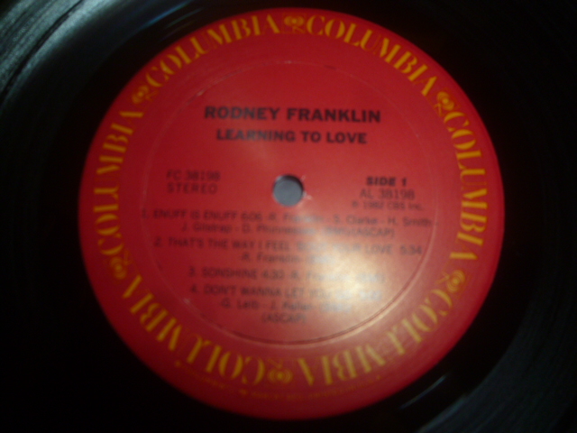 画像: RODNEY FRANKLIN/LEARNING TO LOVE