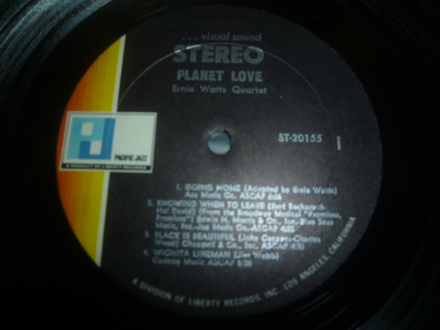 画像: ERNIE WATTS QUARTET/PLANET LOVE