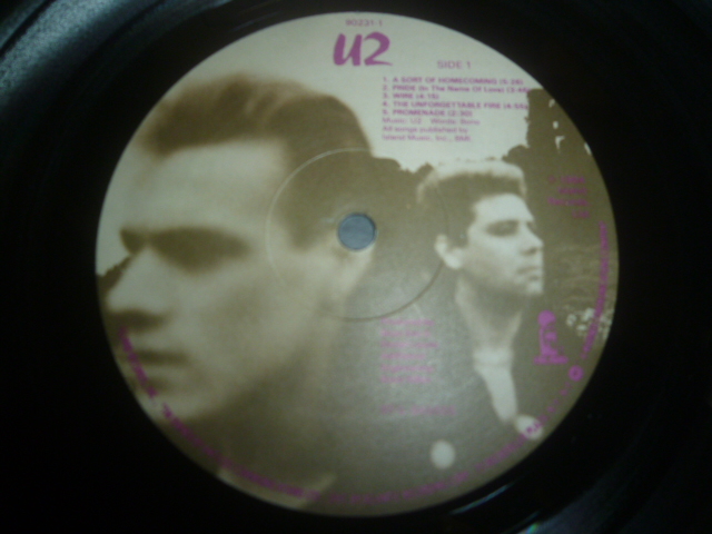 画像: U2/THE UNFORGETTABLE FIRE