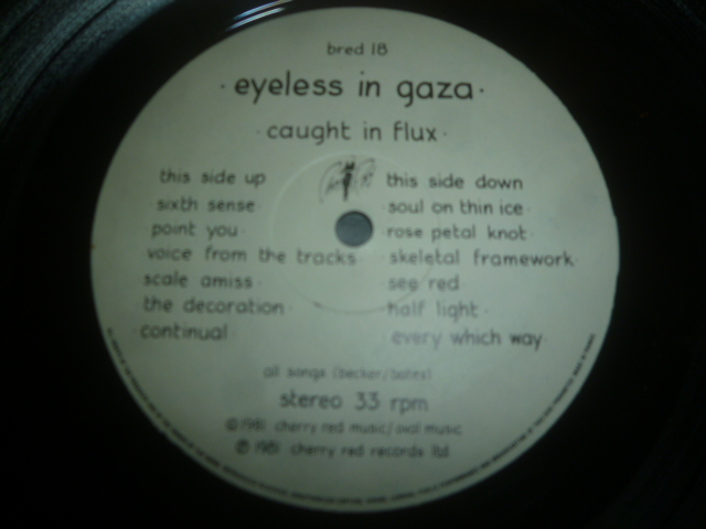 画像: EYELESS IN GAZA/CAUGHT IN FLUX