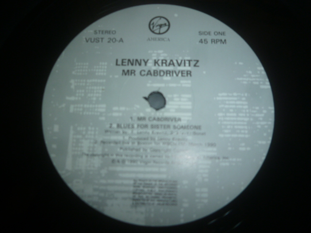 画像: LENNY KRAVITZ/MR. CABDRIVER (12")