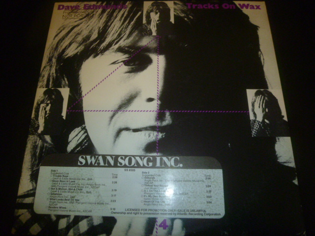 画像1: DAVE EDMUNDS/TRACKS ON WAX 4