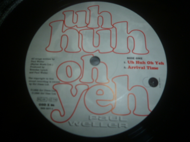 画像: PAUL WELLER/UH HUH OH YEH (12")