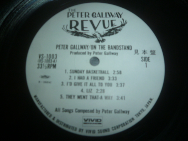 画像: PETER GALLWAY/ON THE BANDSTAND