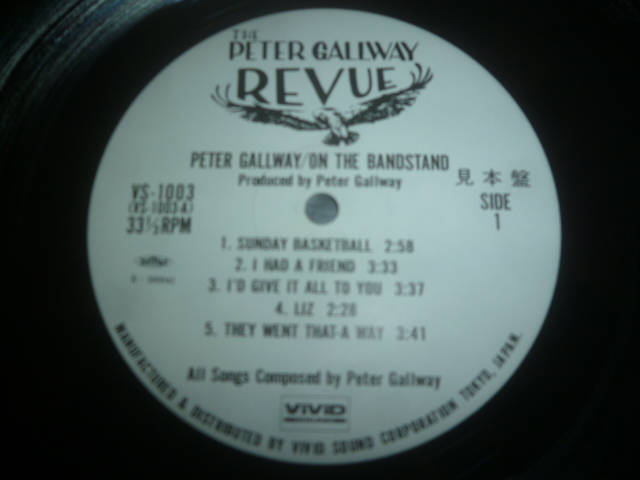 画像: PETER GALLWAY/ON THE BANDSTAND