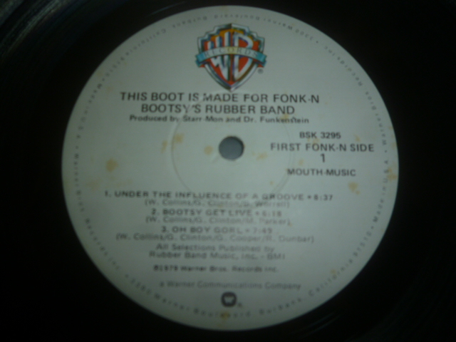 画像: BOOTSY'S RUBBER BAND/THIS BOOT IS MADE FOR FONK-N