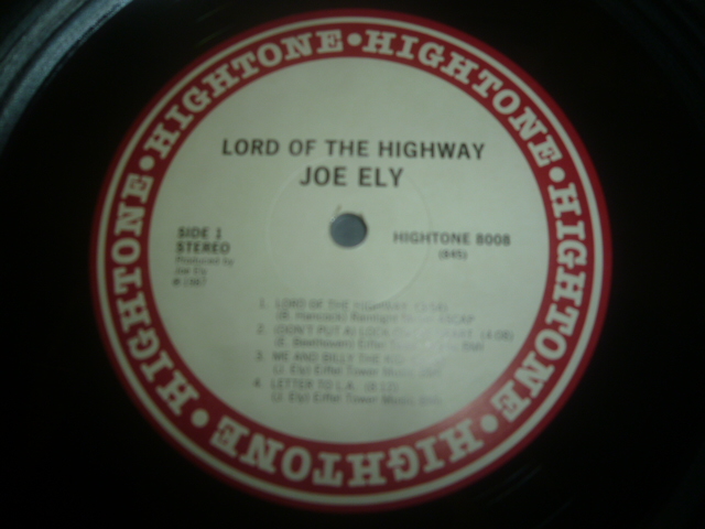 画像: JOE ELY/LORD OF THE HIGHWAY
