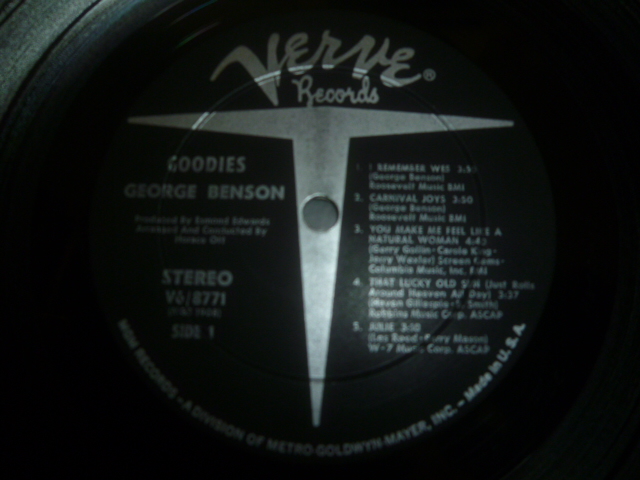 画像: GEORGE BENSON/GOODIES