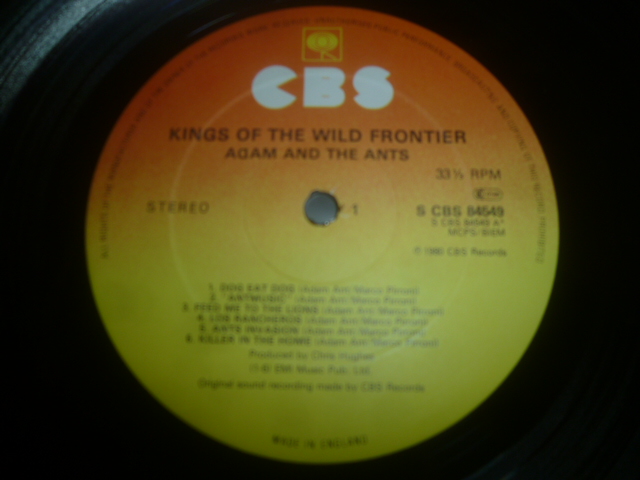 画像: ADAM & THE ANTS/KINGS OF THE WILD FRONTIER