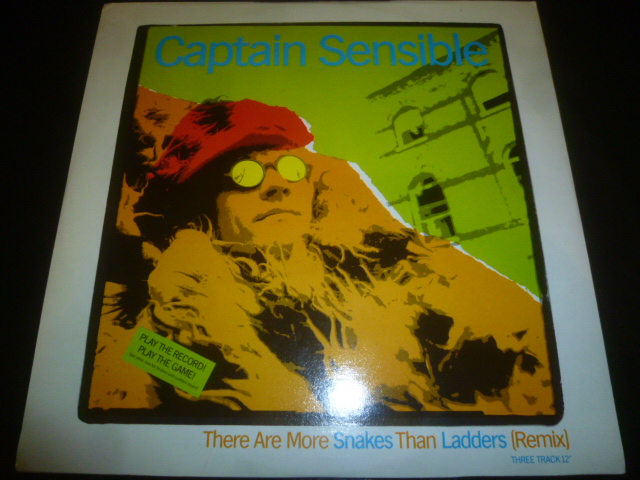 画像1: CAPTAIN SENSIBLE/THESE ARE MORE SNAKES THAN LADDERS (12")