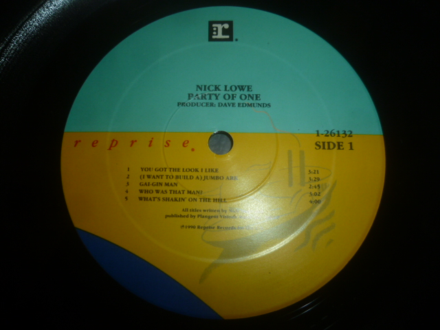 画像: NICK LOWE/PARTY OF ONE