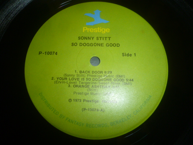 画像: SONNY STITT/SO DOGGONE GOOD