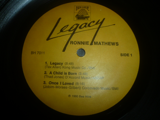 画像: RONNIE MATHEWS/LEGACY